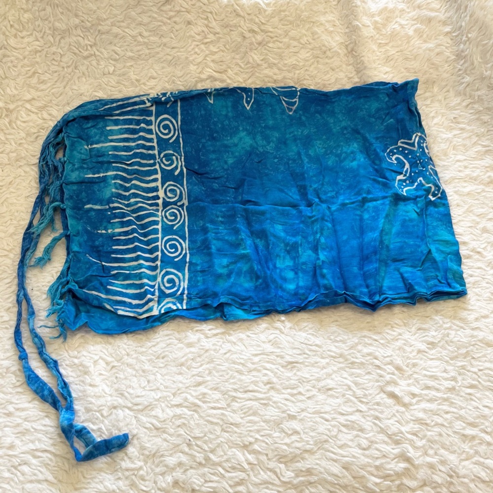 5 for $25! Blue Sarong Bathing Suit Coverup Blue